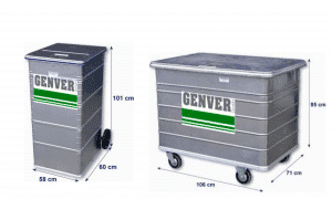 Container für Aktenvernichtung